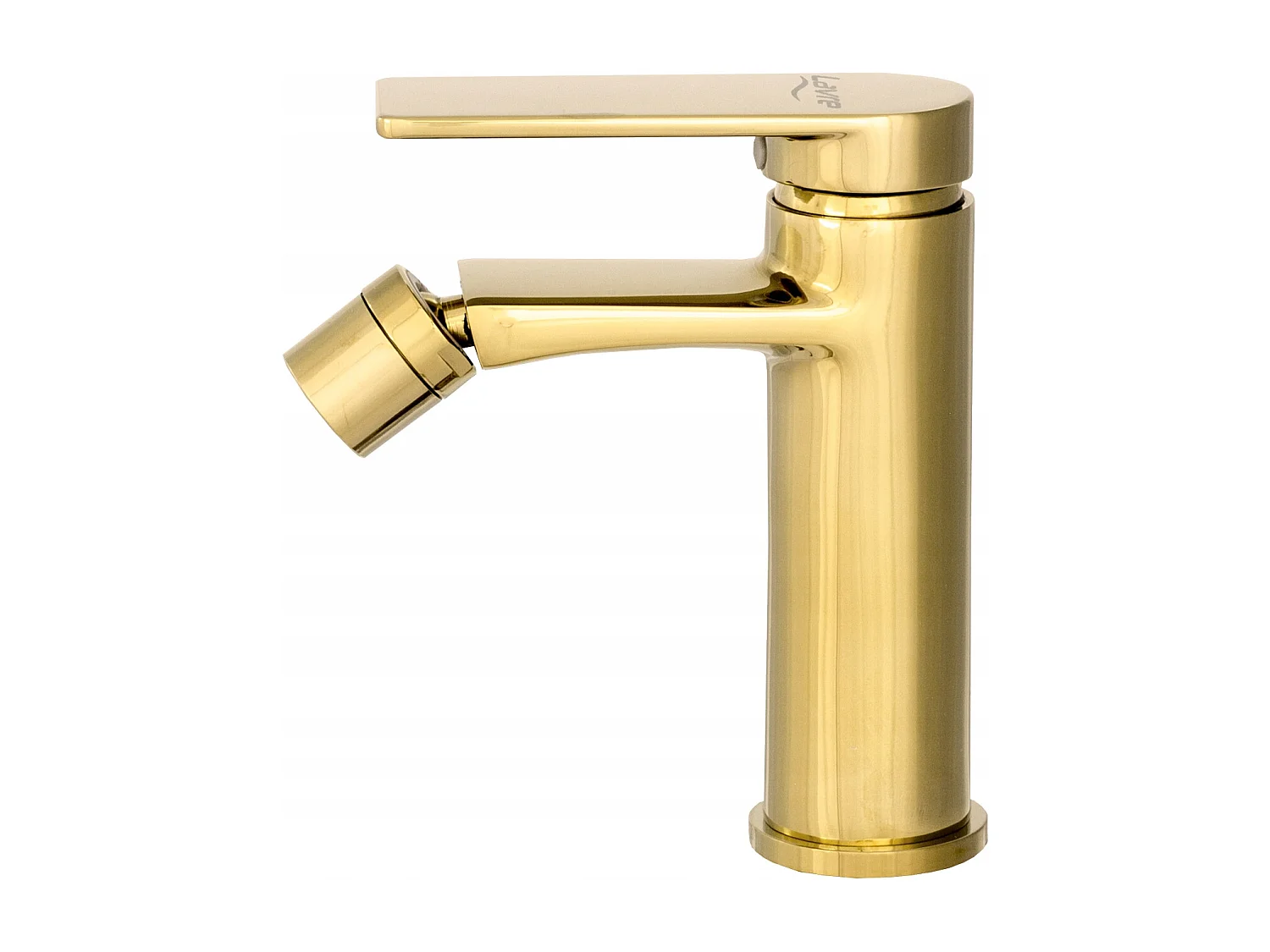 ROSSA GOLD BIDET MIXER SQUARE TAP