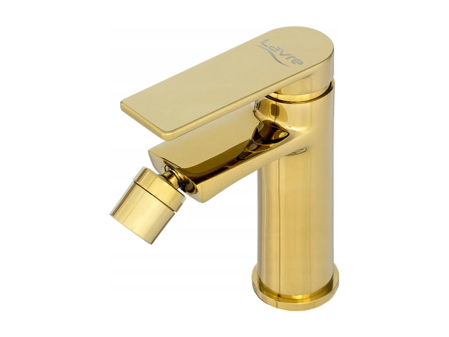 ROSSA GOLD BIDET MIXER SQUARE TAP
