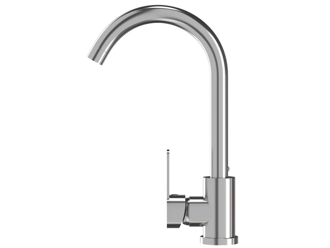 ROBINET DE CUISINE CHROMÉ POUR ÉVIER ROBINET PRESTIGE