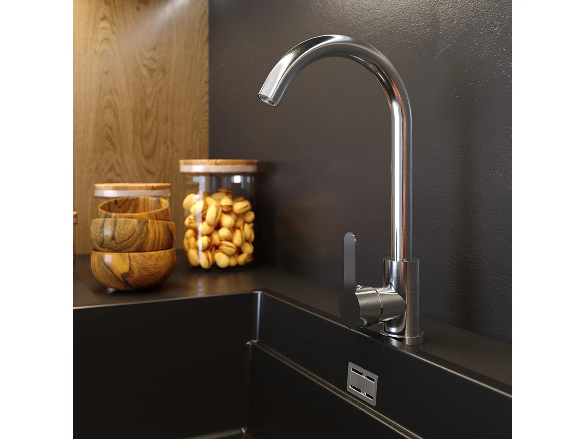 BATTERIE CUISINE acier brossé KRAN MUNA