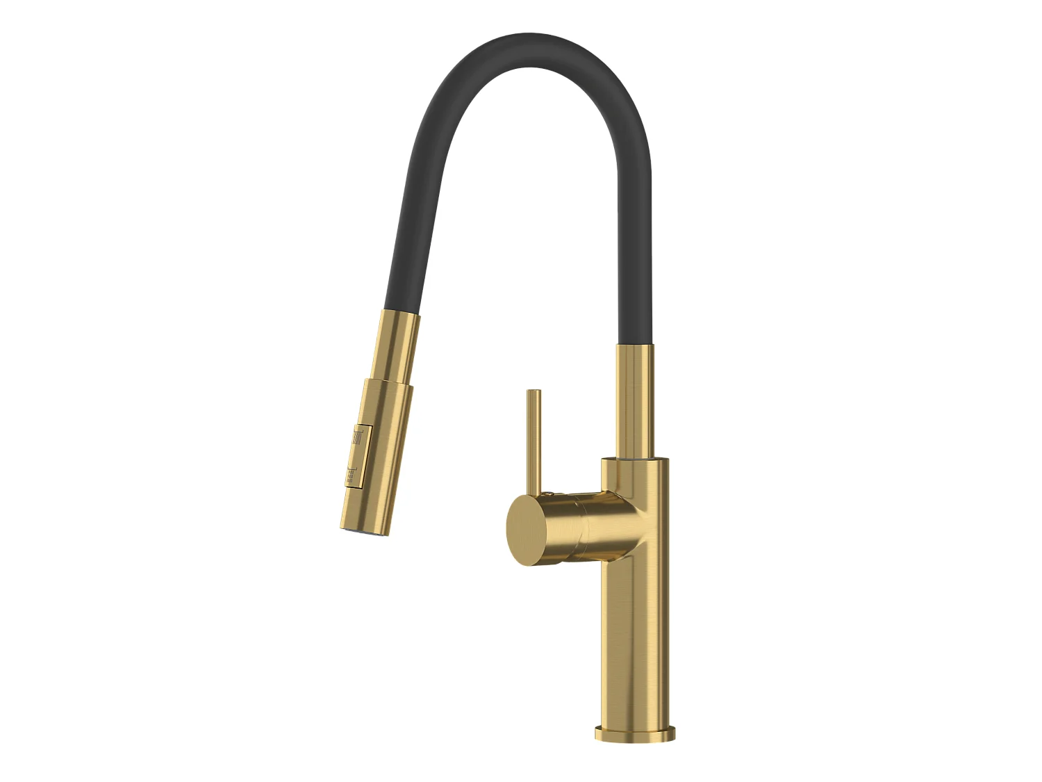 ROBINET DE CUISINE OR BROSSÉ ROBINET HAUTE FLEXIBILITÉ ÉVIER LONAR