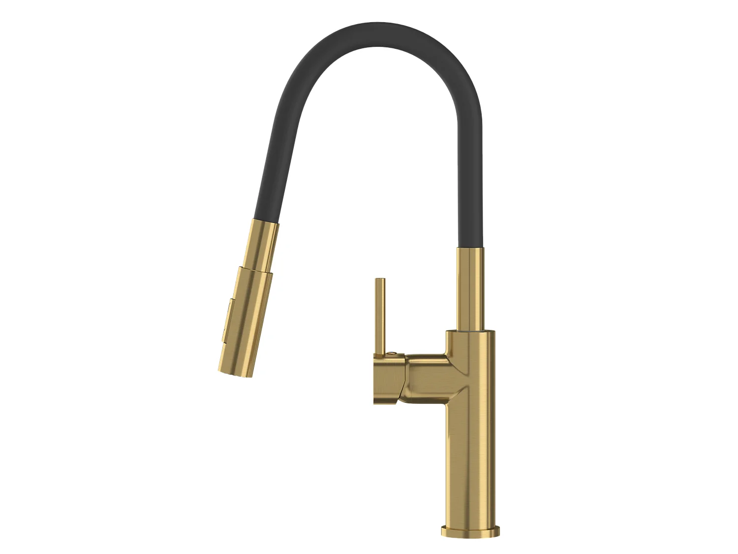 ROBINET DE CUISINE OR BROSSÉ ROBINET HAUTE FLEXIBILITÉ ÉVIER LONAR