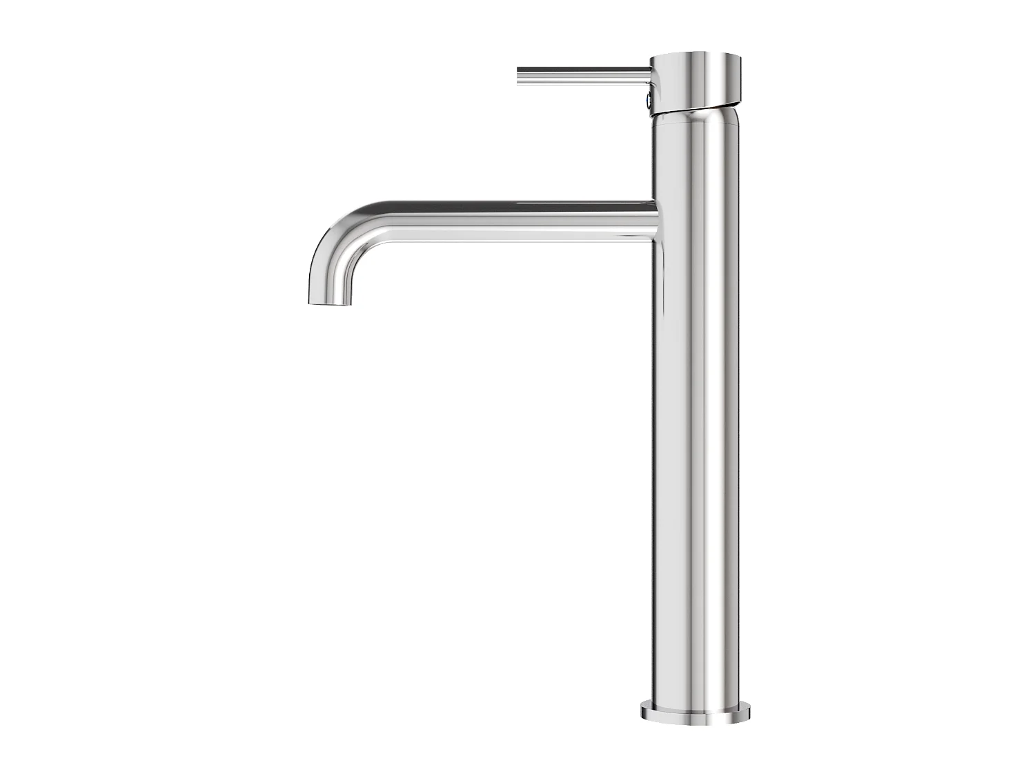 ROBINETTERIE DE LAVABO MITIGEUR DE LAVABO HAUTE CÉRAMIQUE CHROME KIVO