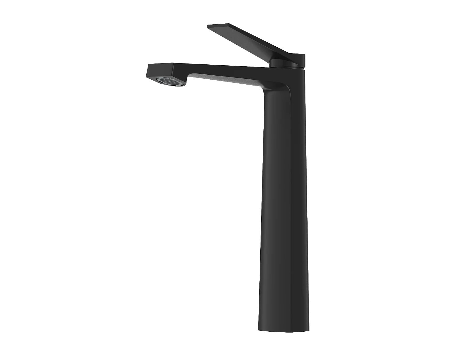 ROBINET DE LAVABO NOIR HAUTE SALLE DE BAIN LAITON ROBINET MODERNE SELVA