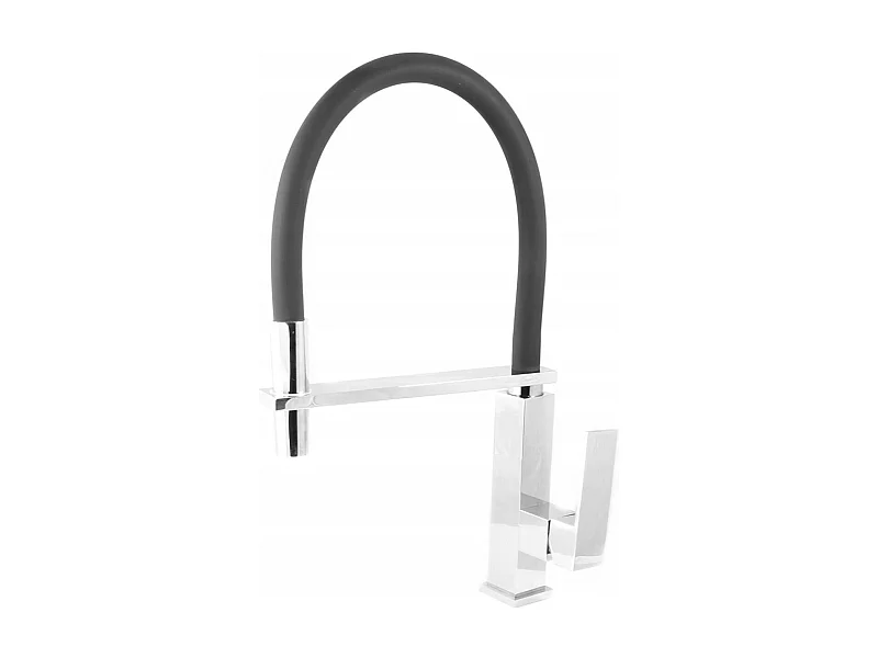 ROBINET DE CUISINE CHROMÉ AVEC DOUCHETTE EXTRACTIBLE LOOK