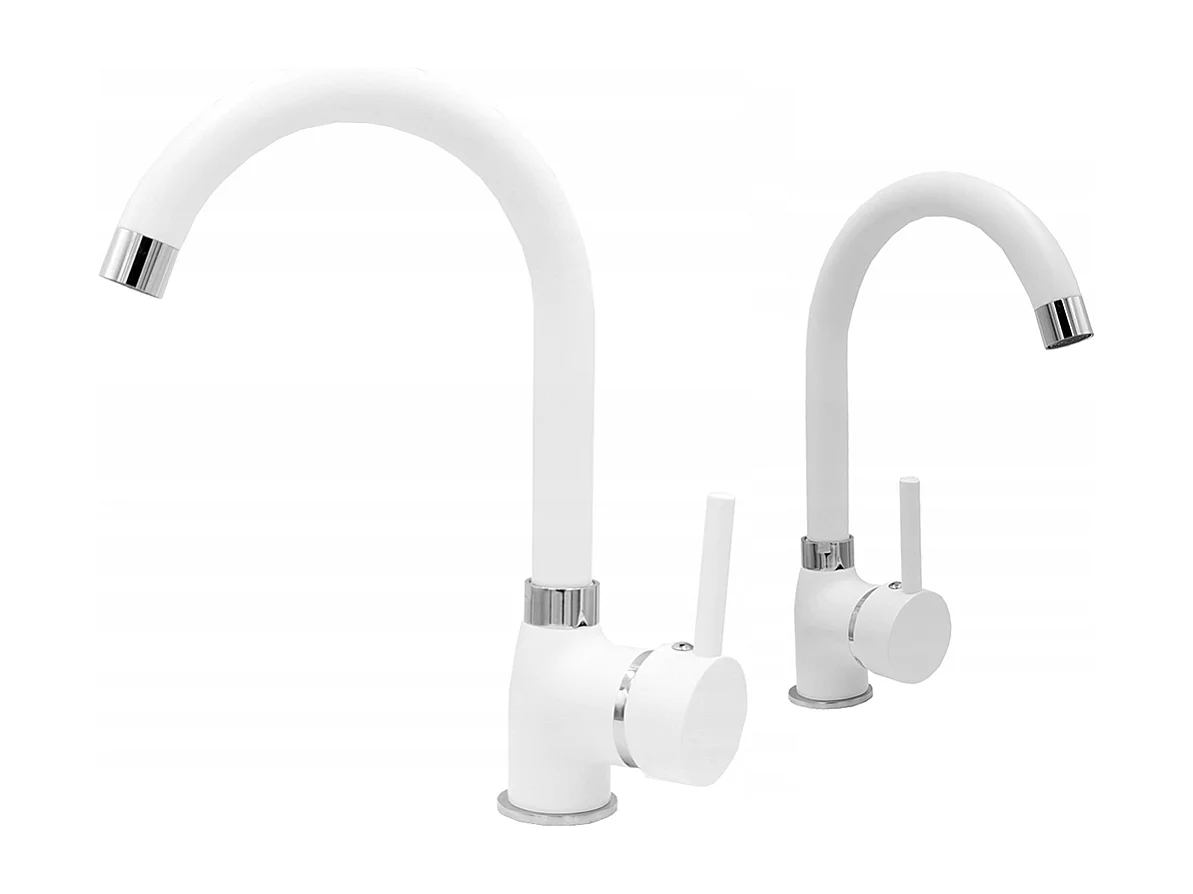 Mitigeur évier BETA blanc