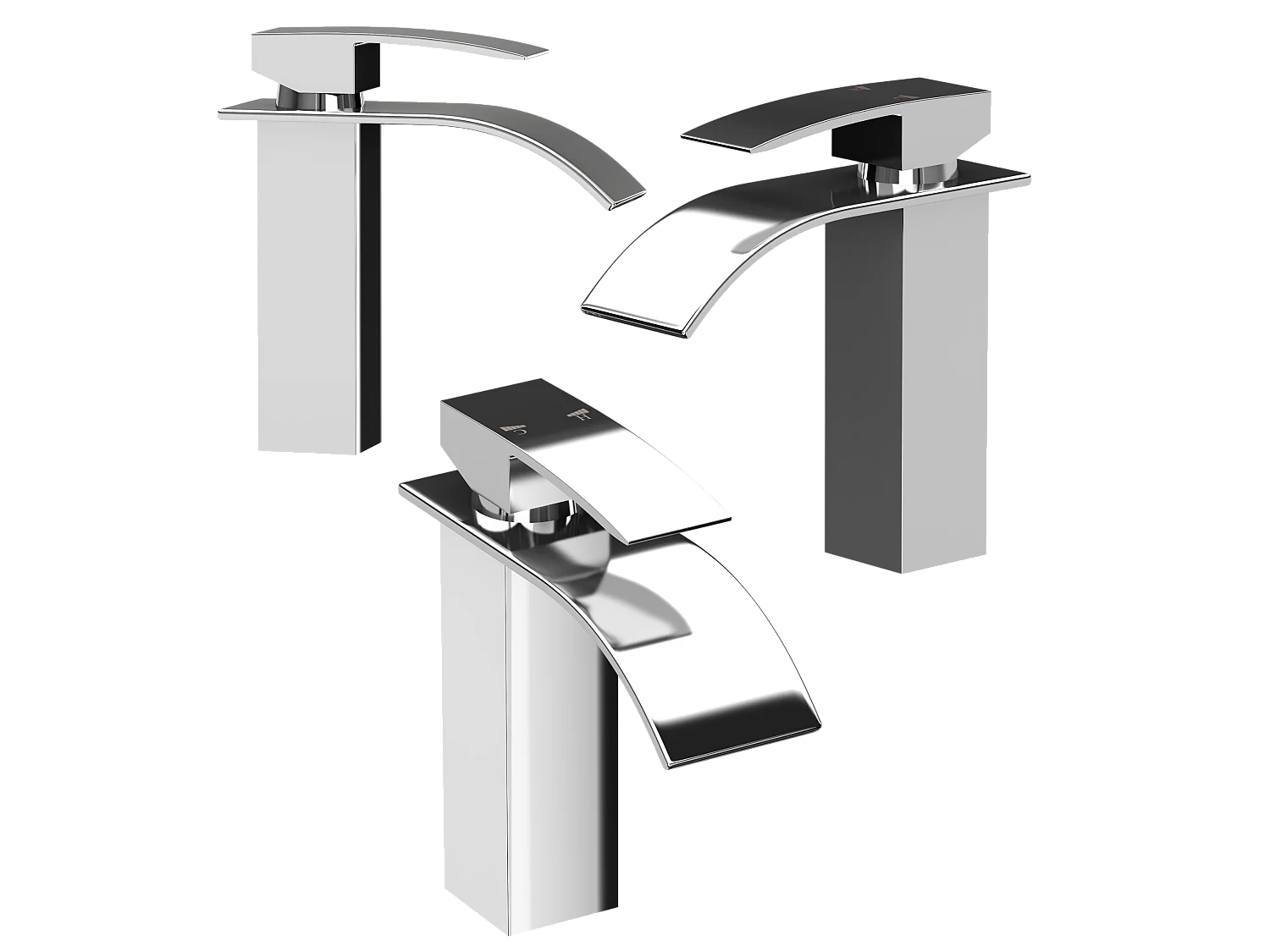 BATTERIE KRAN pour le lavabo de la salle de bain ELVA