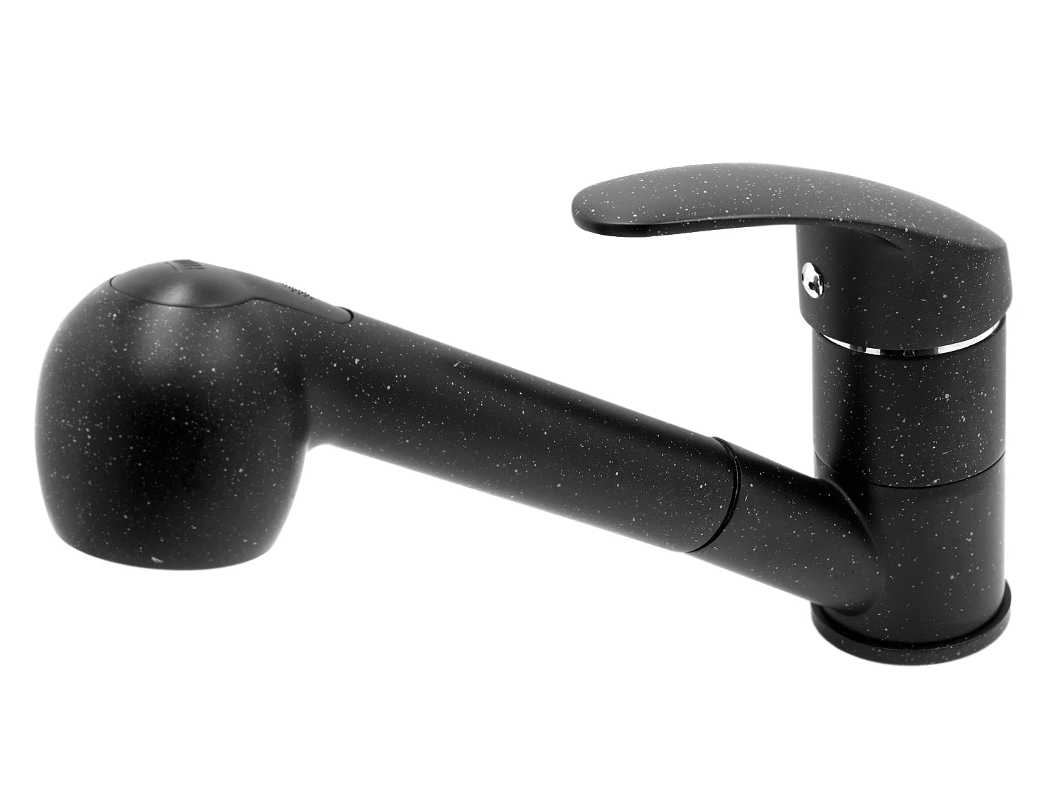 ROBINET MITIGEUR EXTRACTIBLE EN GRANIT POUR ÉVIER DE CUISINE