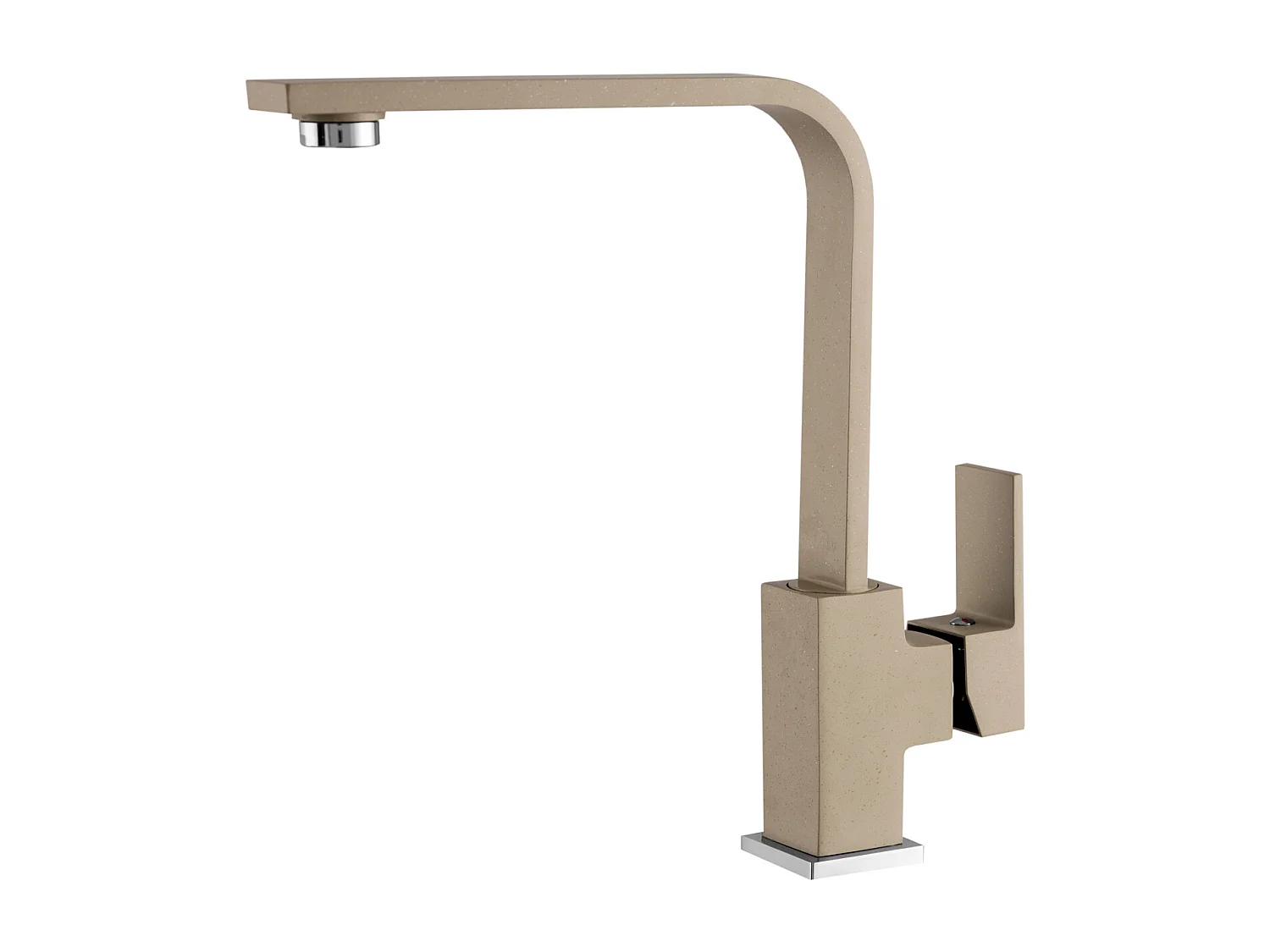 Melangeur de cuisine carre beige robinet perro 85111916