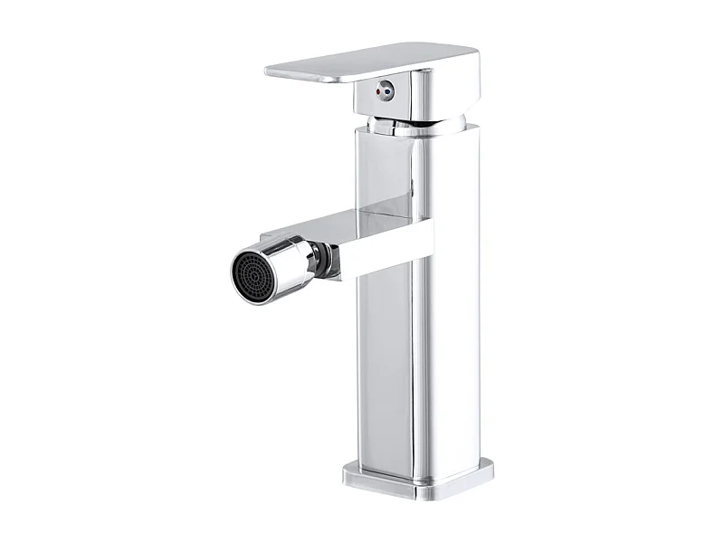 Salle de bain bidet mitigeur sur pied chrome caro granitan 85111921