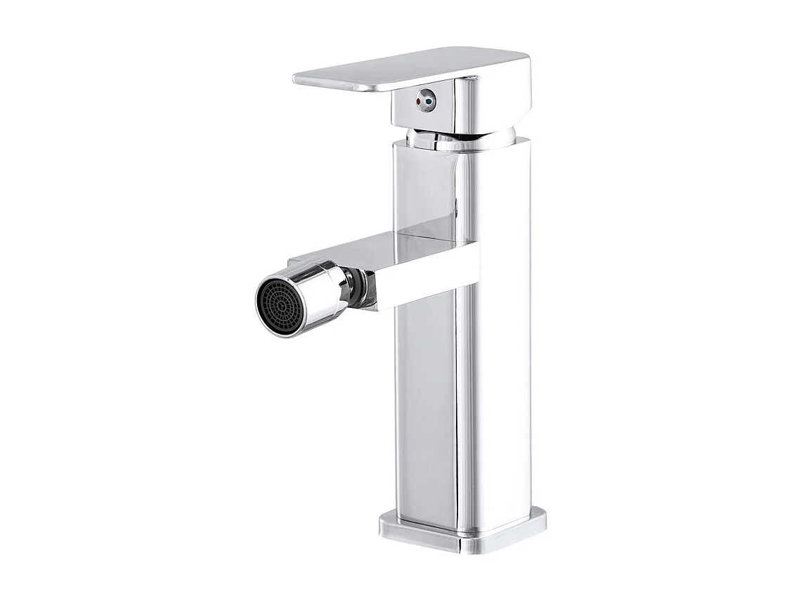 Salle de bain bidet mitigeur sur pied chrome caro granitan 85111921