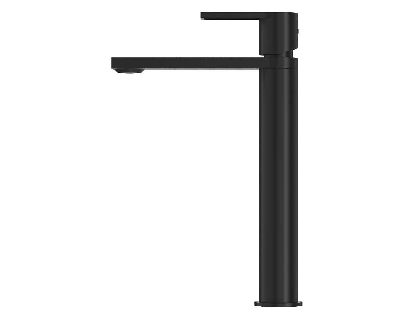 MITIGEUR DE LAVABO NOIR HAUTE SALLE DE BAIN LAITON ROBINET SUR PIED ARMA