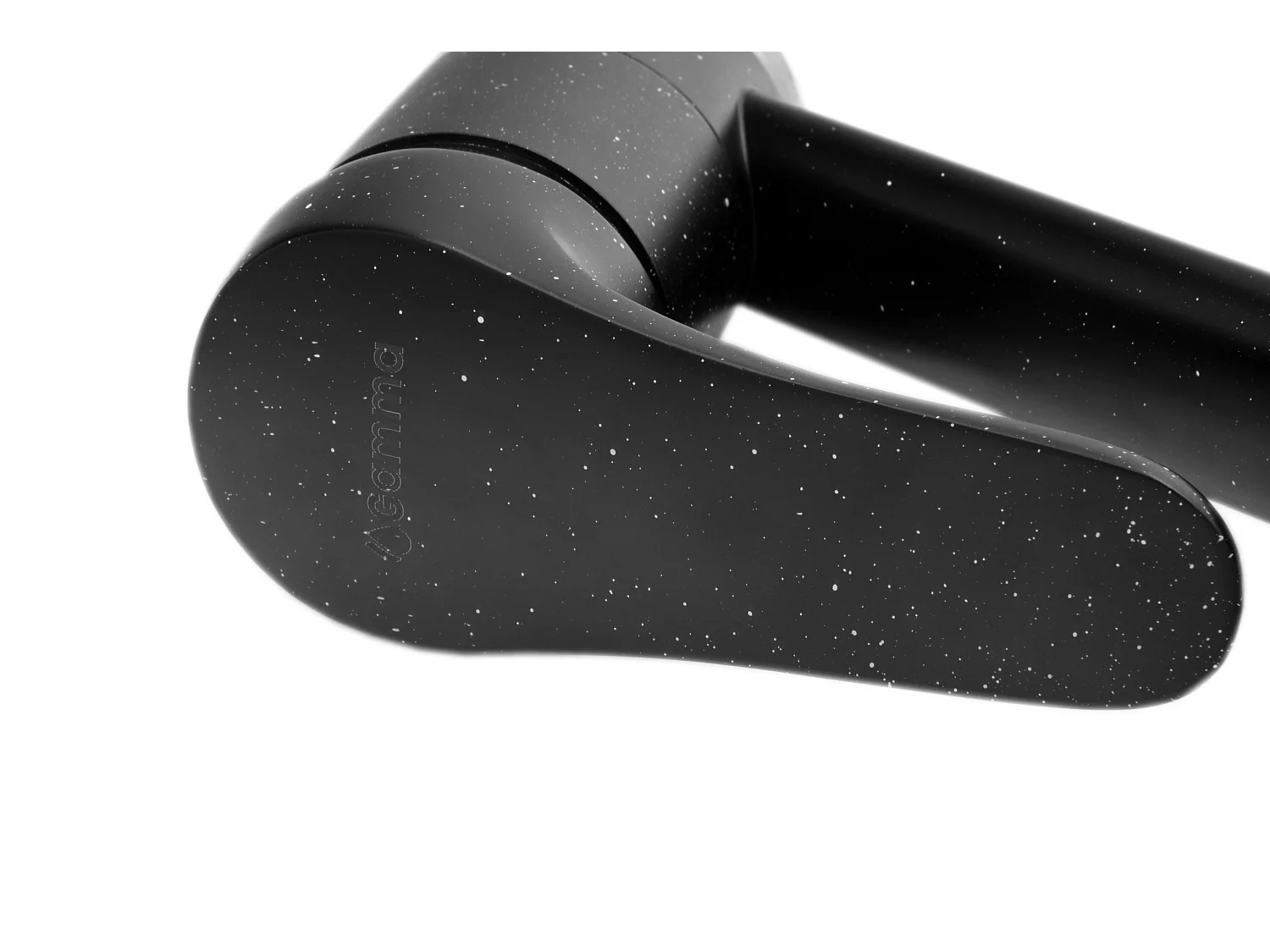 ROBINET DE CUISINE DROIT POUR ÉVIER GRANIT NOIR ROX