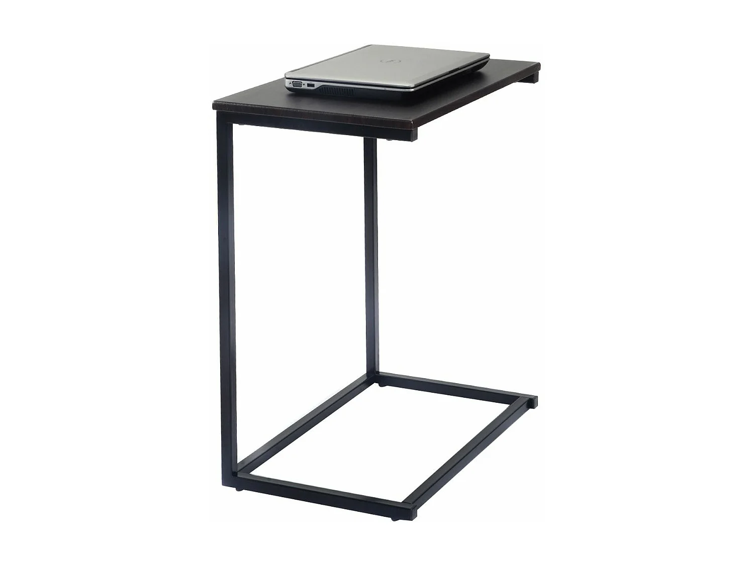 Bureau Informatique Table d’ordinateur Meuble de Bureau en Bois Panneau et dérivés de Bois pour le Travail, Dessin, Lecture 55 x 35 x 65 cm Noyer