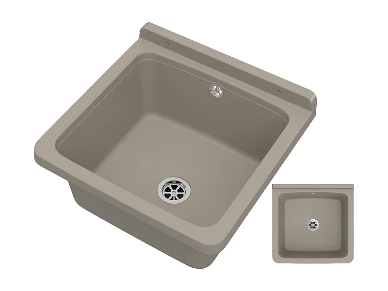 TECHNIQUE ÉVIER UTILITAIRE BEIGE CHAUFFERIE FONCTIONNEMENT ORTA