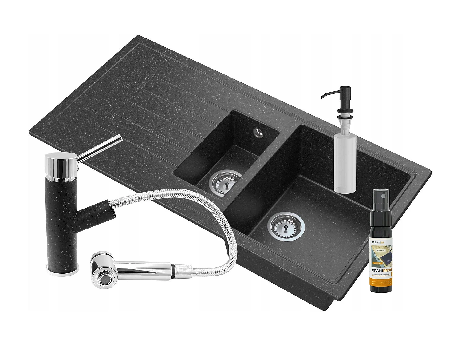 ZLew granit évier mitigeur distributeur KIT