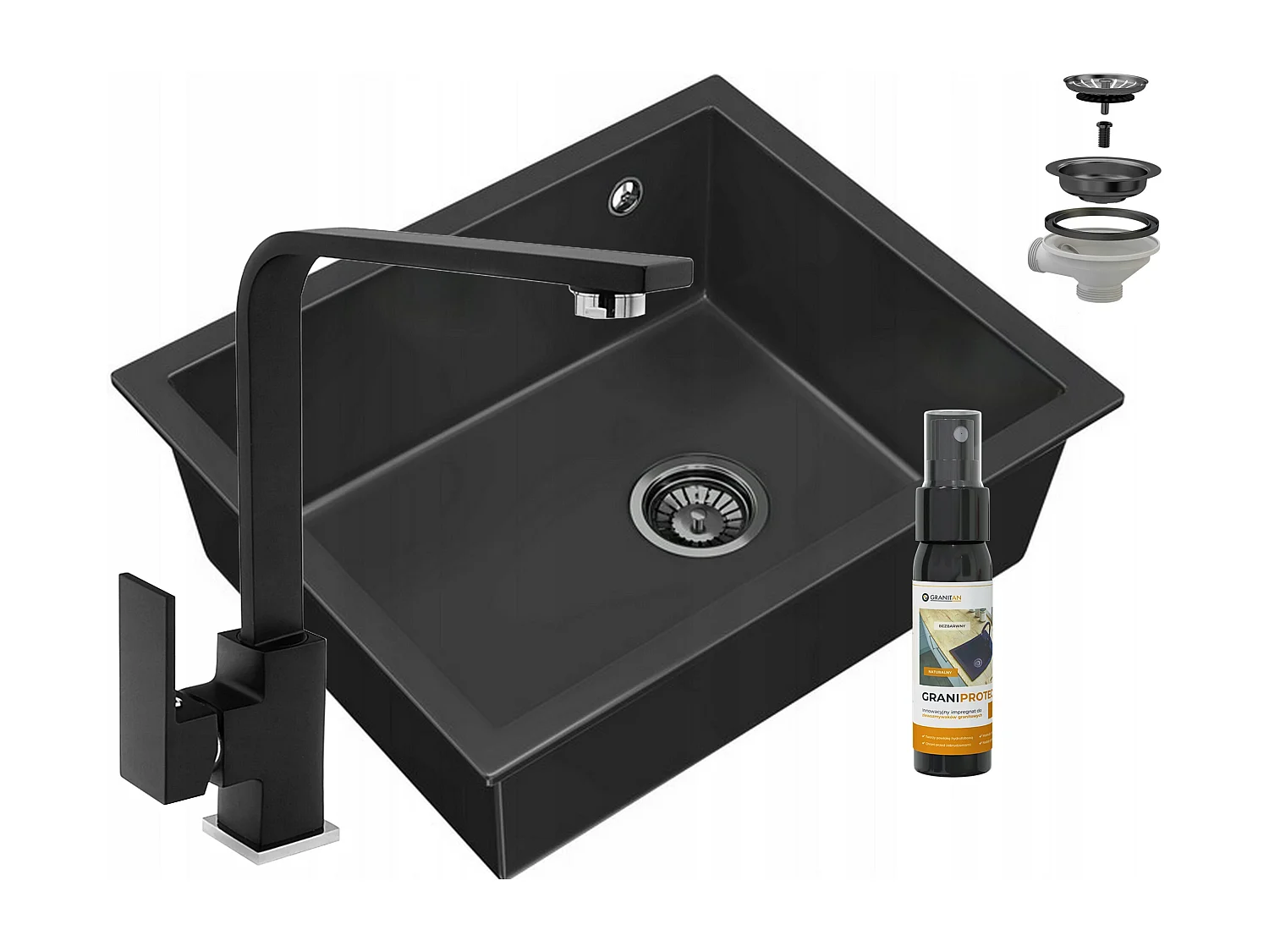 SALIX ÉVIER SOUS PLAN EN GRANIT