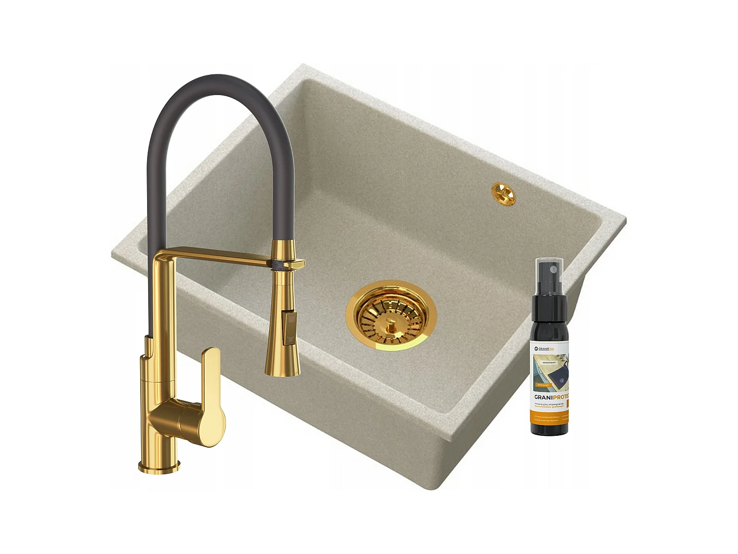 MANADO BEIGE ÉVIER SOUS PLAN GOLD +WATERFALL VEGAS