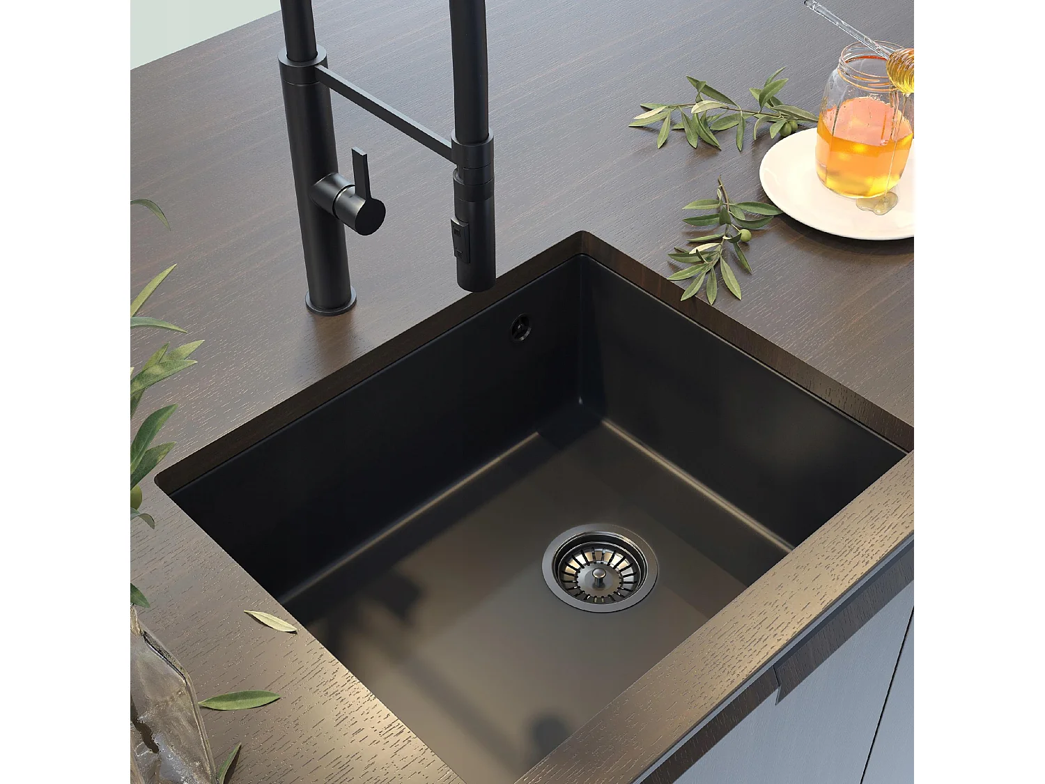 SALIX ÉVIER SOUS PLAN EN GRANIT