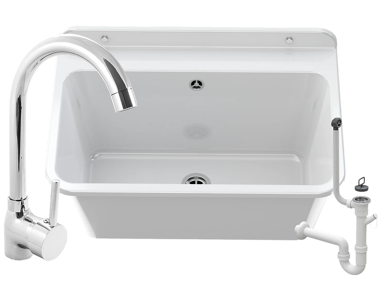 ÉVIER DE FERME GARAGE ROBINETTERIE EXTRACTIBLE