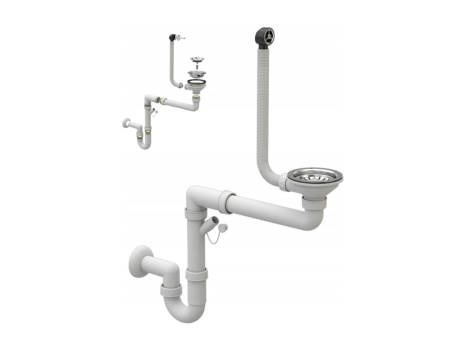 ÉVIER PAVÉ SOUS PLAN GRANITAN