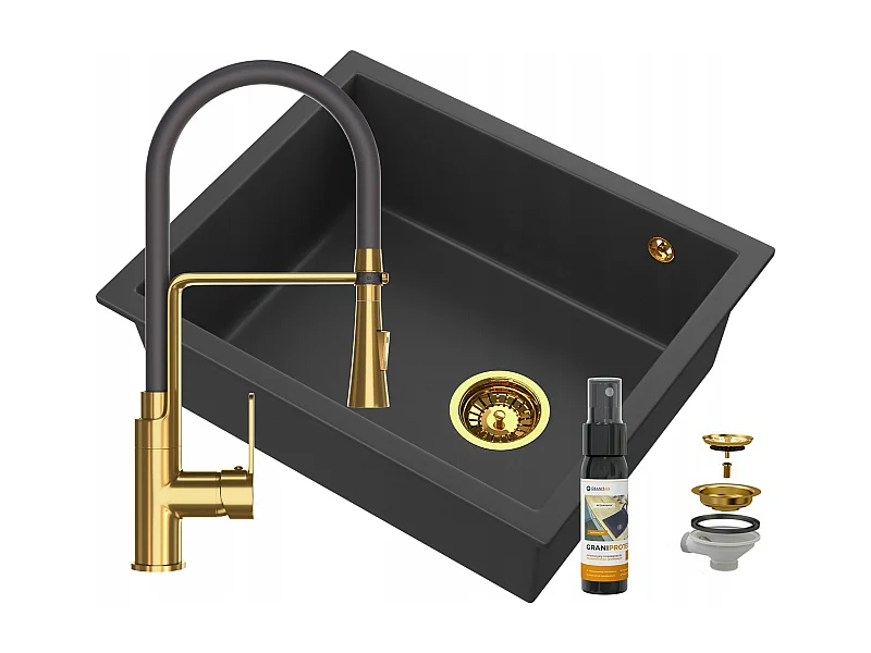 ÉVIER SOUS PLAN OR SALIX SOUS PLAN GRANITAN