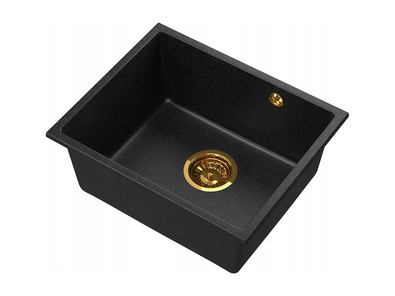 Évier Sous-Plan Granitan Manado Noir Or 50