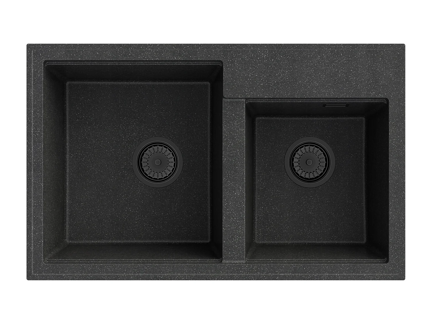 ÉVIER EN GRANIT HECTOR SIPHON ROBINET SPIRALE GRANIT