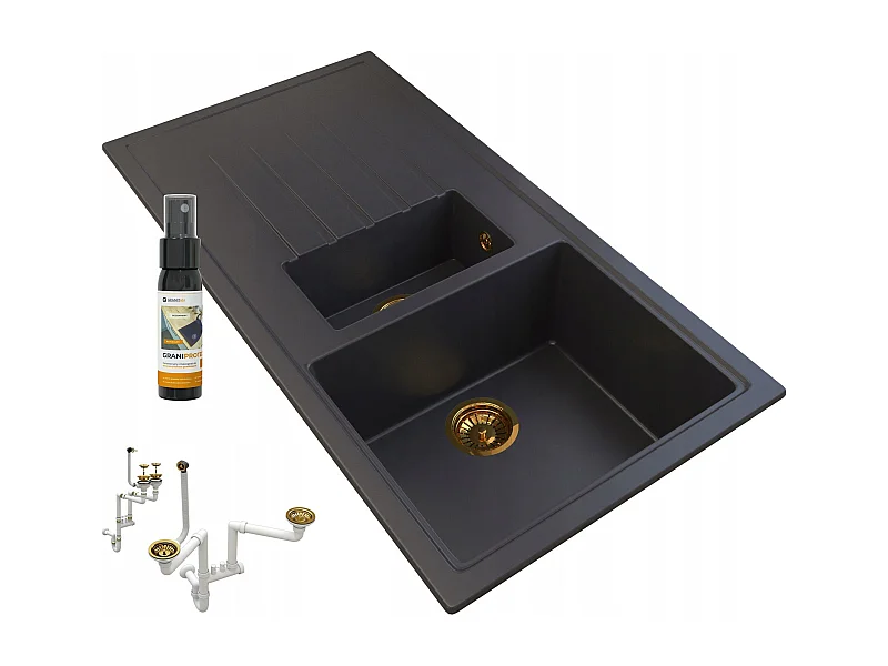 GRANITE OU ÉCLAIRAGE SIPPON 1.5 compartiment GRANITAN