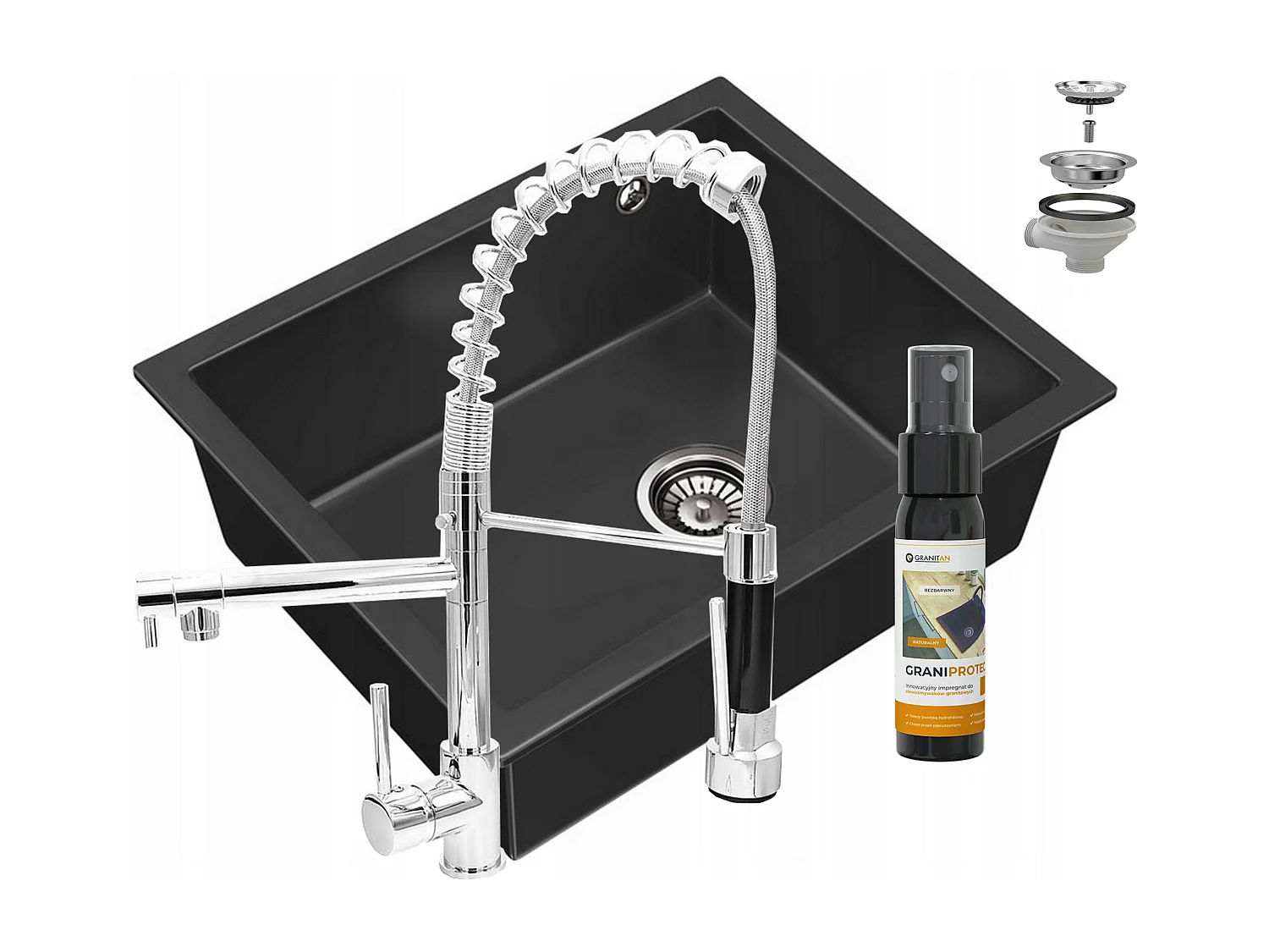 SALIX ÉVIER SOUS PLAN EN GRANIT