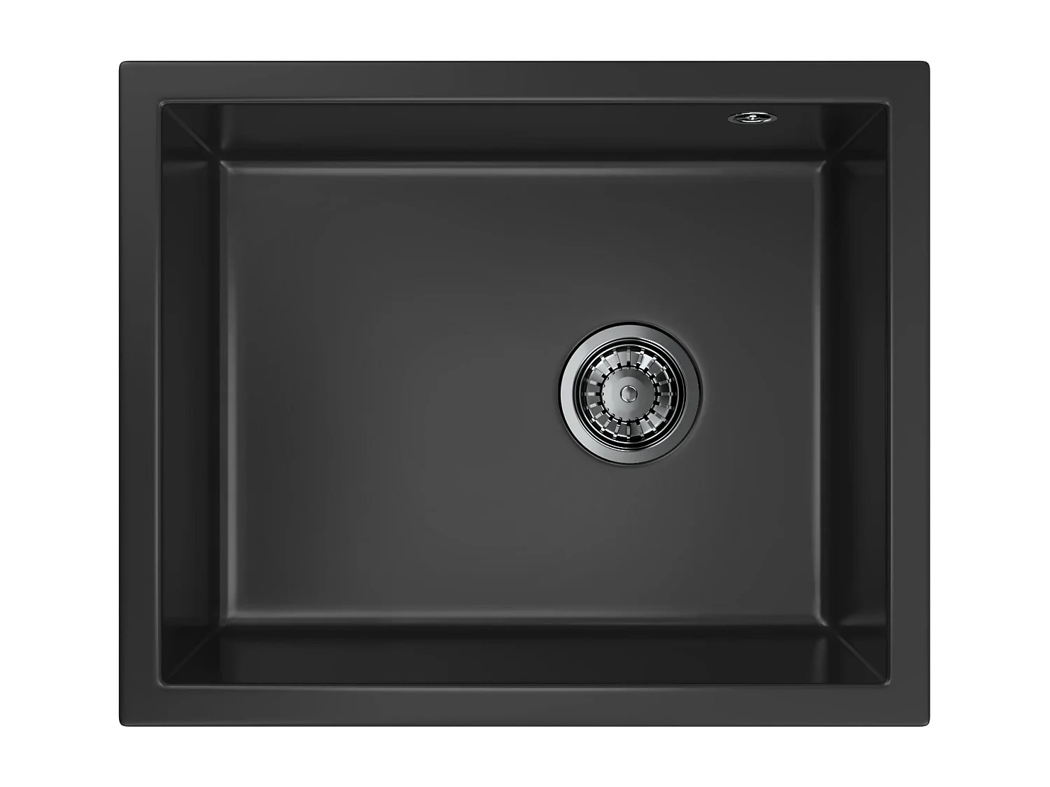 ÉVIER PAVÉ NOIR SOUS PLAN GRANITAN