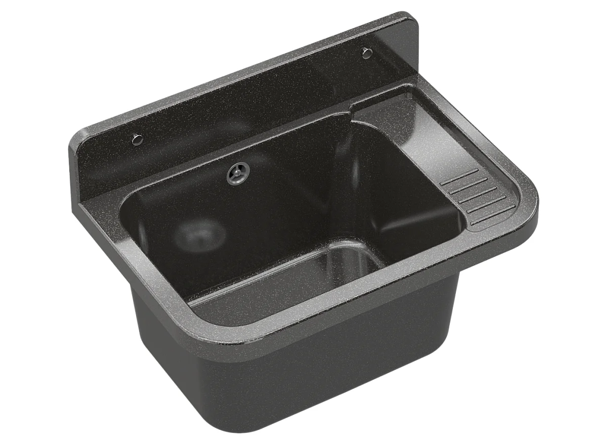 MITIGEUR D'ÉVIER DE FERME NOIR FLEX