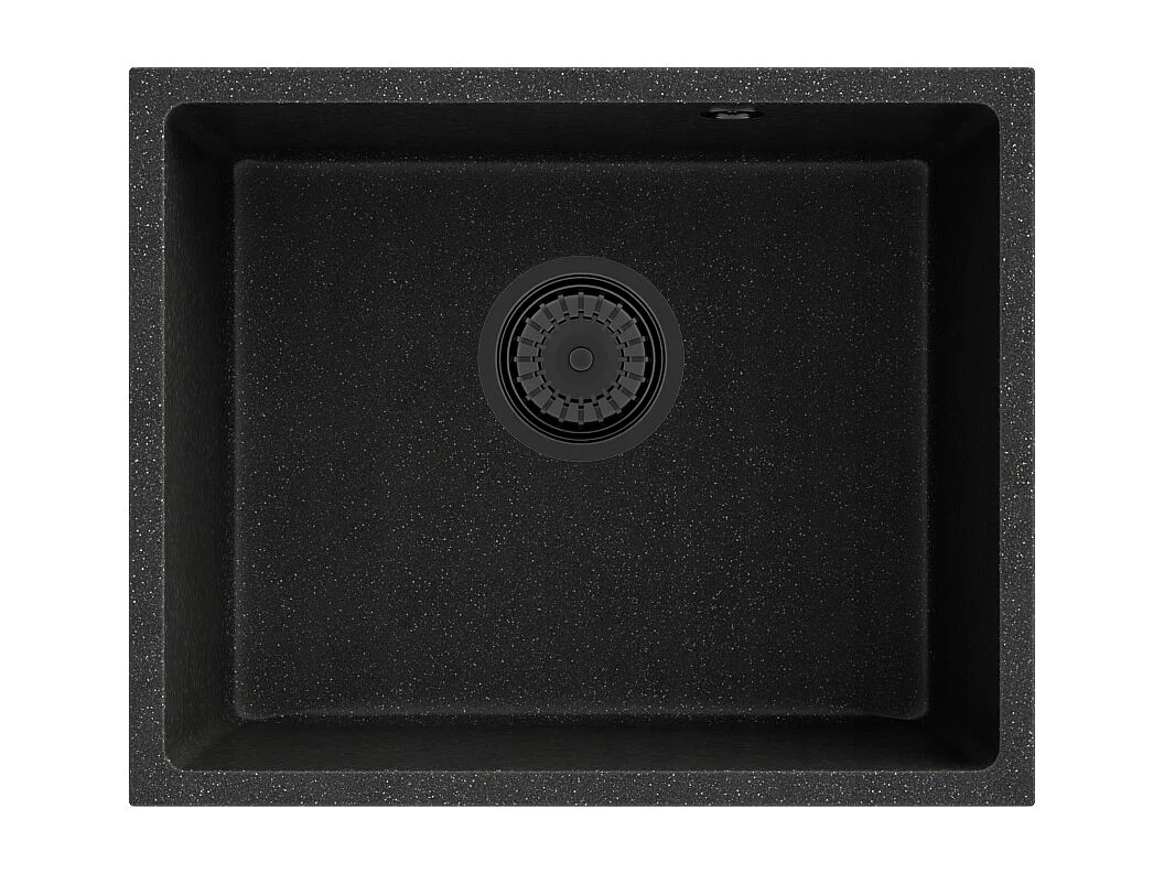 MANADO GRANITE ÉVIER SOUS PLAN NOIR+MÉLANGEUR GAZ