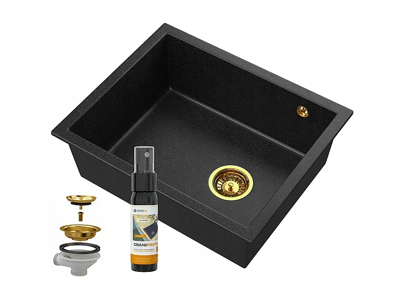 ÉVIER SOUS PLAN EN GRANIT ÉVIER SOUS PLAN EN OR SALIX