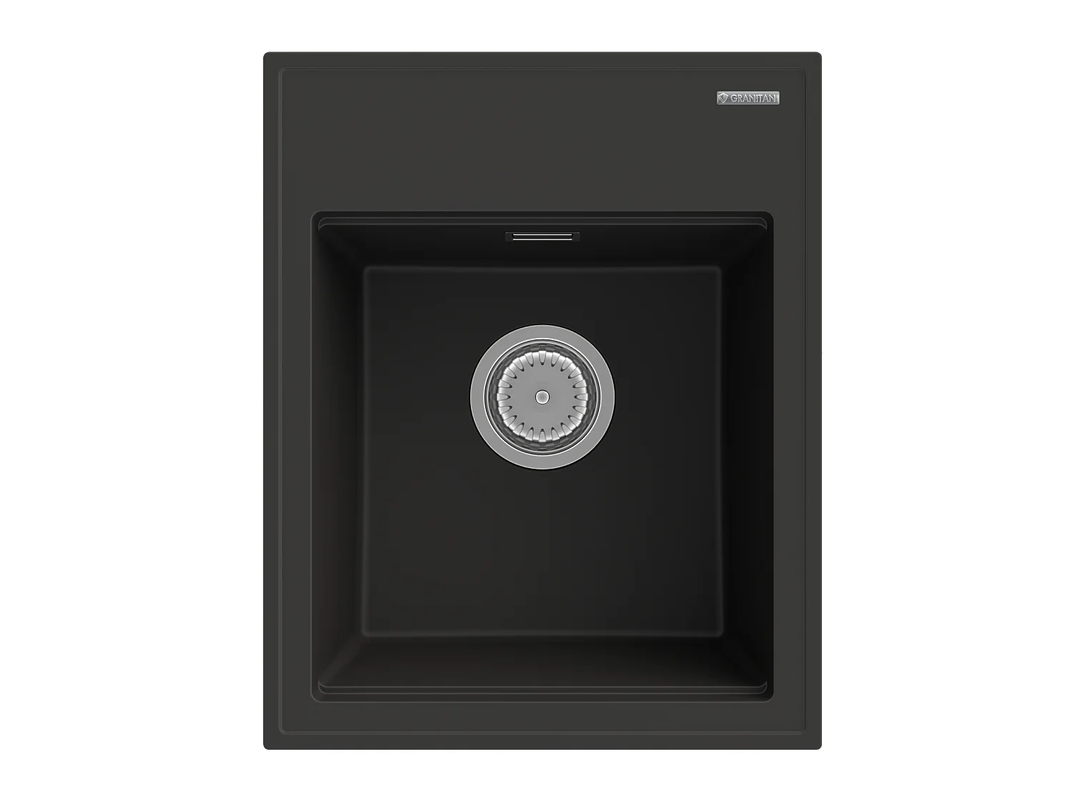 ÉVIER EN GRANIT ROBINETTERIE NOIRE ALOR