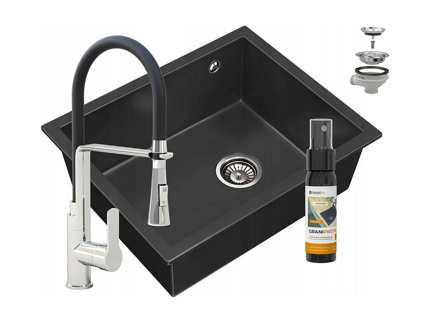 SALIX ÉVIER SOUS PLAN EN GRANIT