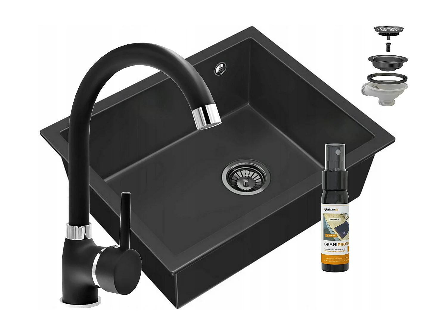 SALIX ÉVIER SOUS PLAN EN GRANIT