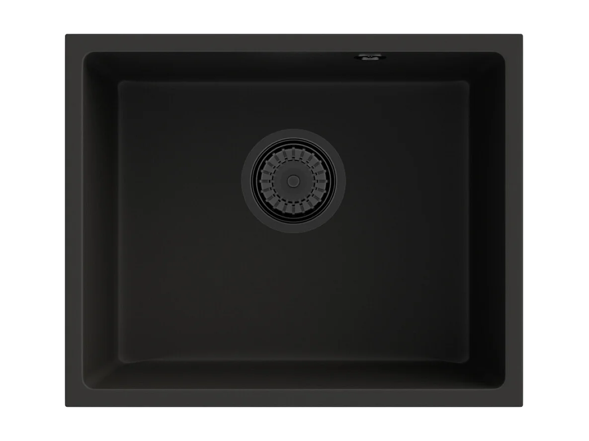 ÉVIER SOUS PLAN MANADO NOIR50