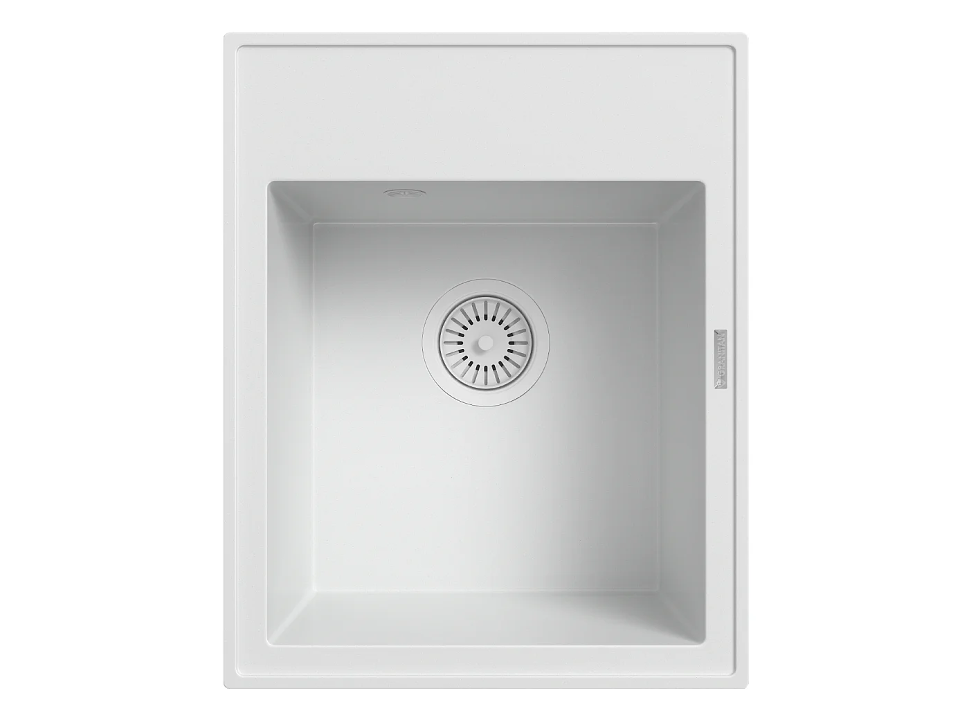 ÉVIER EN GRANIT ÉVIER DE CUISINE MONOCUVE MITIGEUR SIPHON BLANC NERO