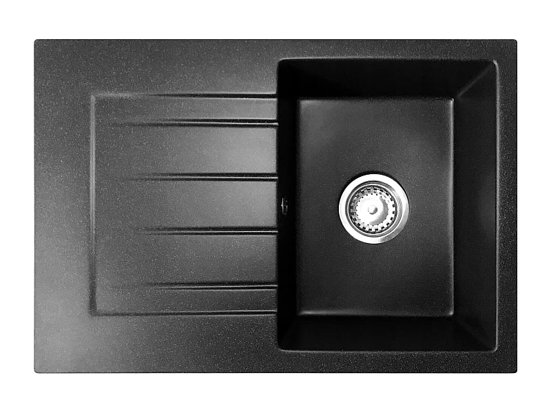 GRANITE SINKIND + SIPHONE 1 compartiment 6 couleurs