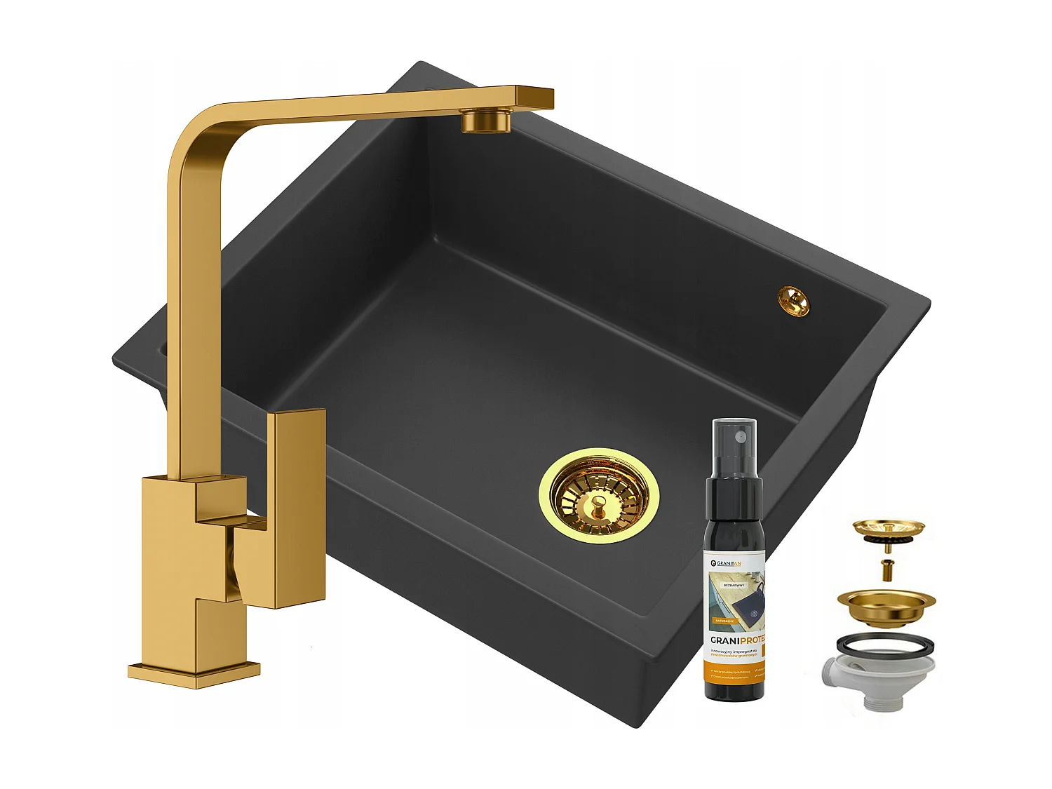 ÉVIER SOUS PLAN OR SALIX SOUS PLAN GRANITAN