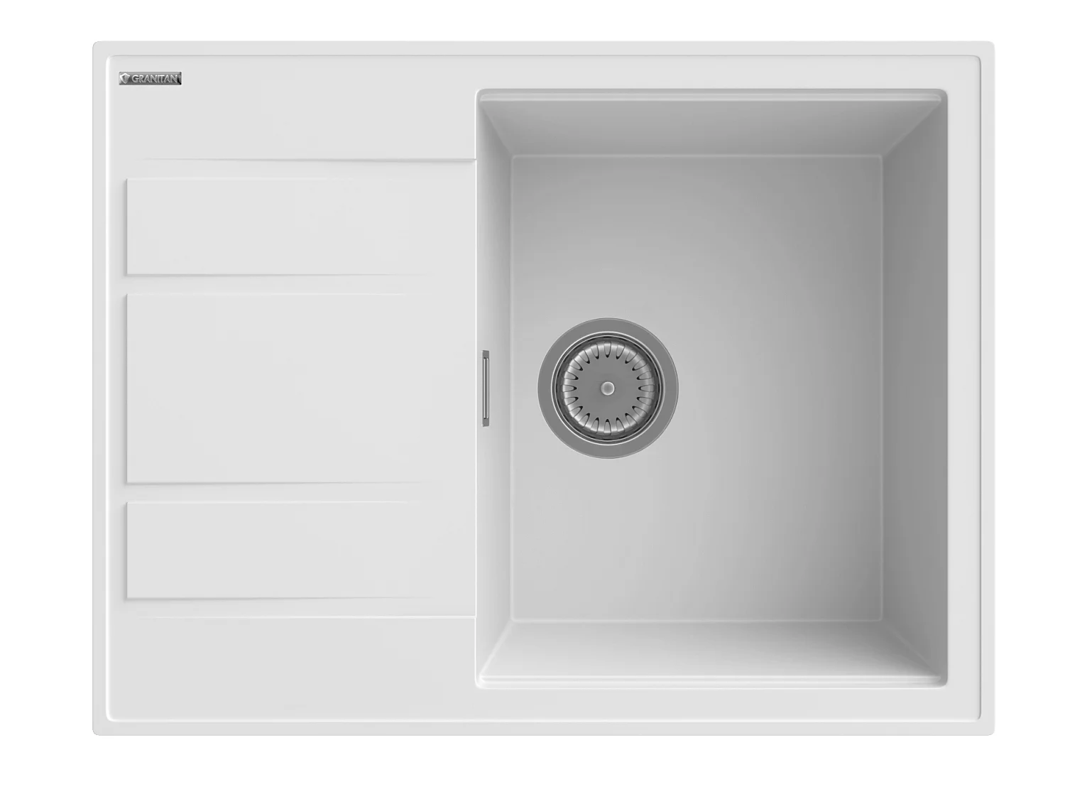 SIPHON D'ÉVIER EN GRANIT CHROME LUGO