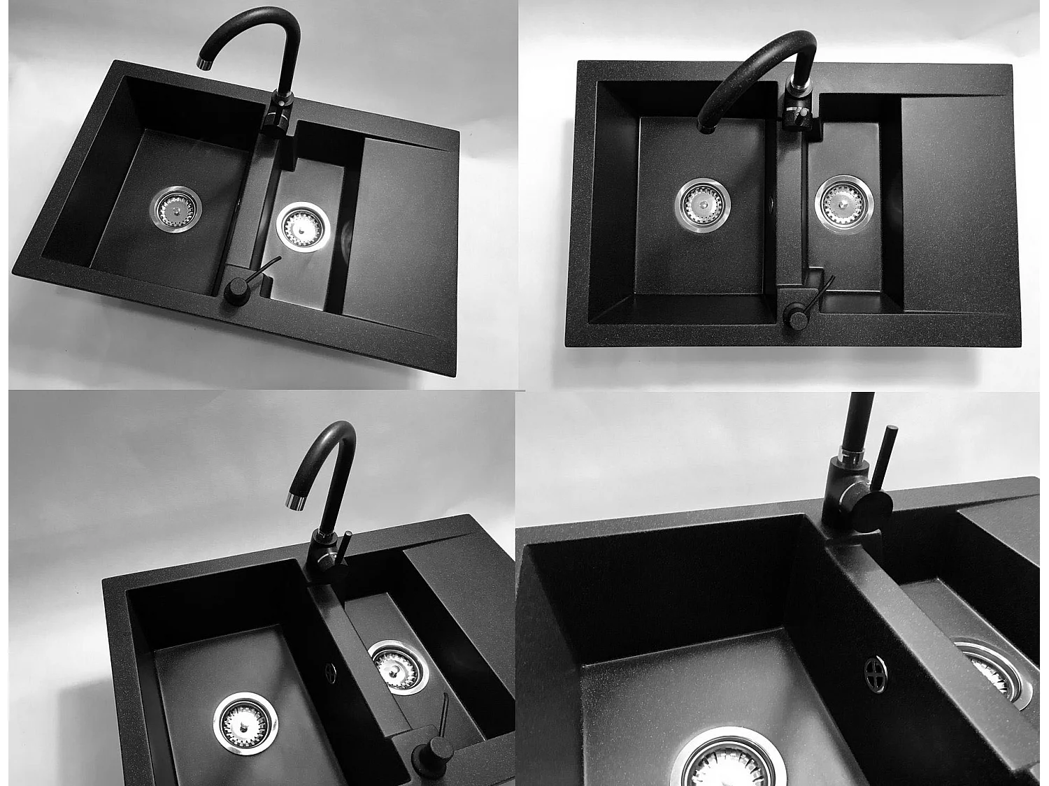 ÉCLAIRAGE EN GRANITE 1.5 compartiment 7 COULEURS