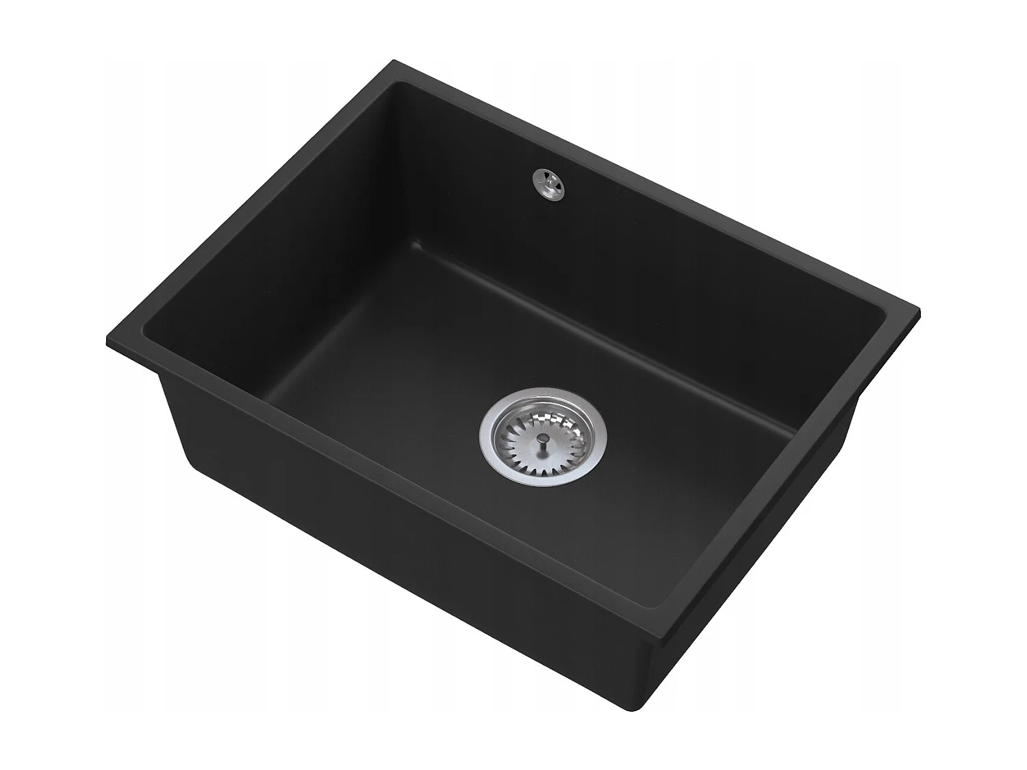 MANADO BLACK UNDERMOUNT CHROME SINK 60