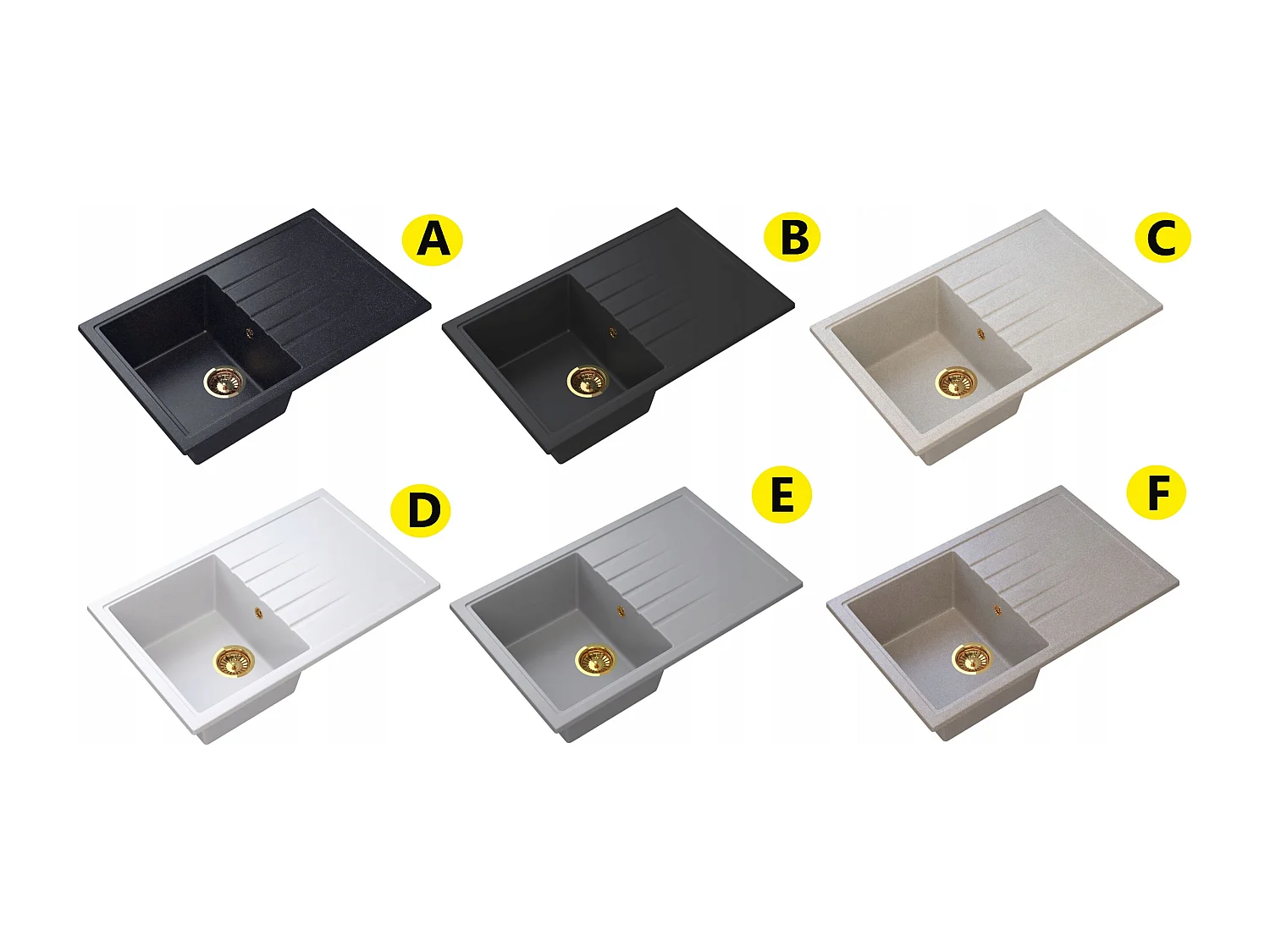 SURFACE EN OR SINKIT GRANITE SINKET