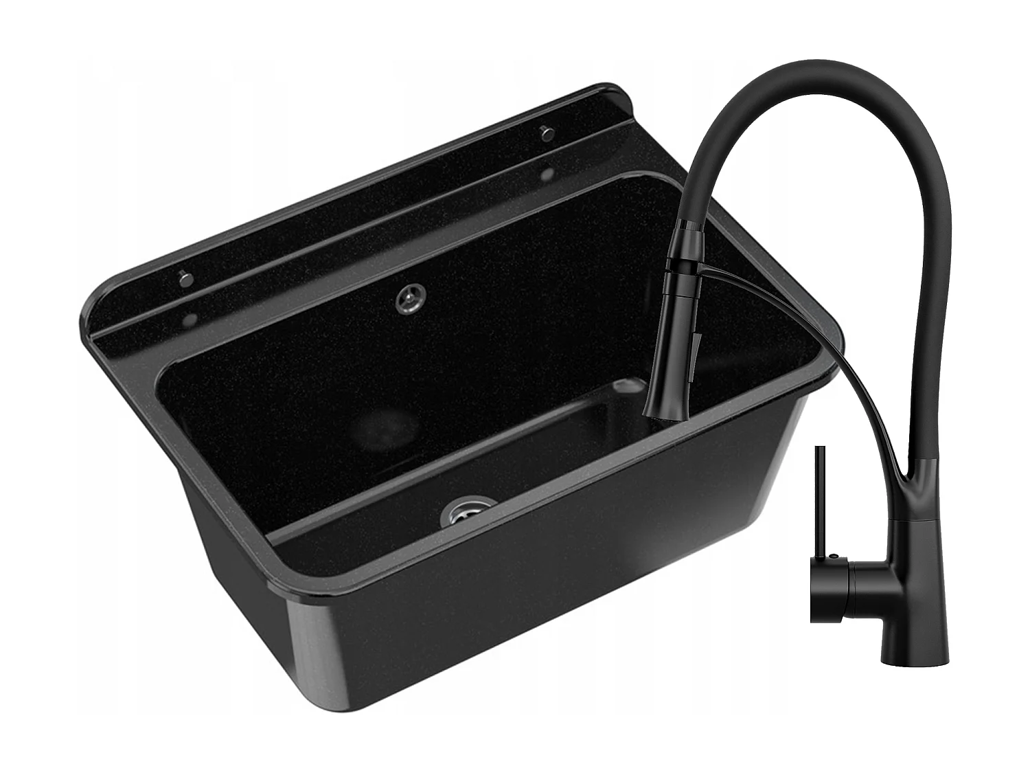 ÉVIER UTILITAIRE CHAMBRE BUANDERIE GARAGE ROBINET NEXO