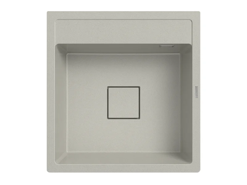 ÉVIER EN GRANIT À UN BAC ÉVIER DE FERME SCANDINAVE BEIGE SIPHON TAVO