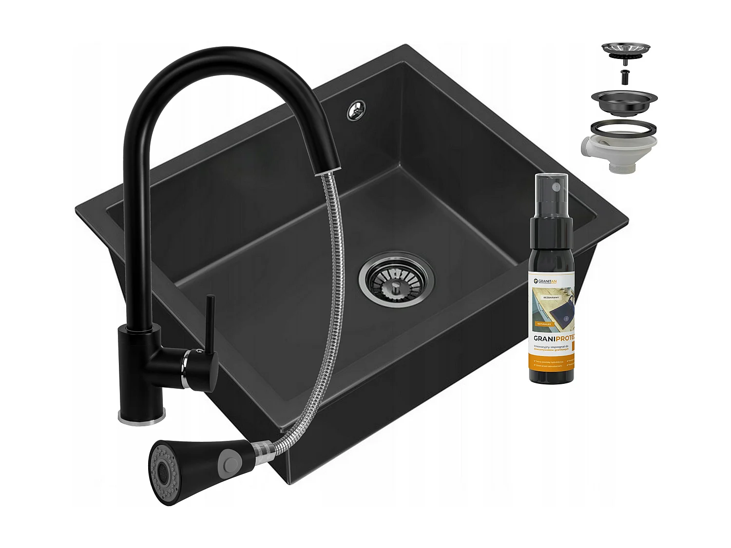 SALIX ÉVIER SOUS PLAN EN GRANIT