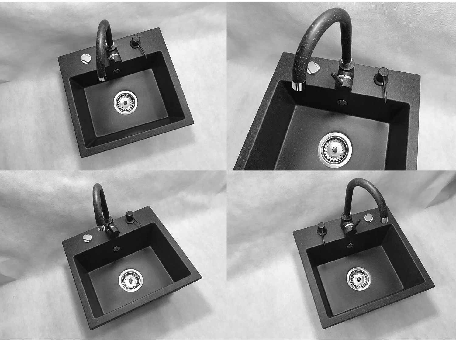 ÉVIER GRANIT ÉVIER 7 COULEURS MITIGEUR DOZER