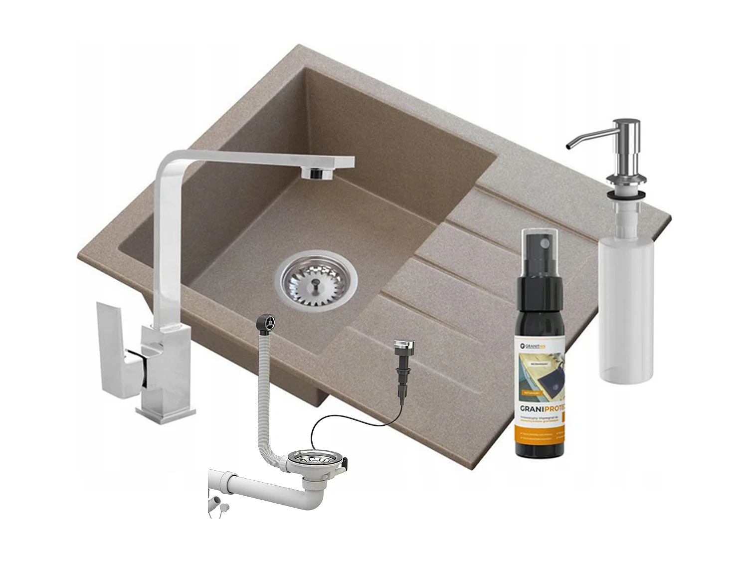 Unité évier/lave-vaisselle +Batterie+DOSER